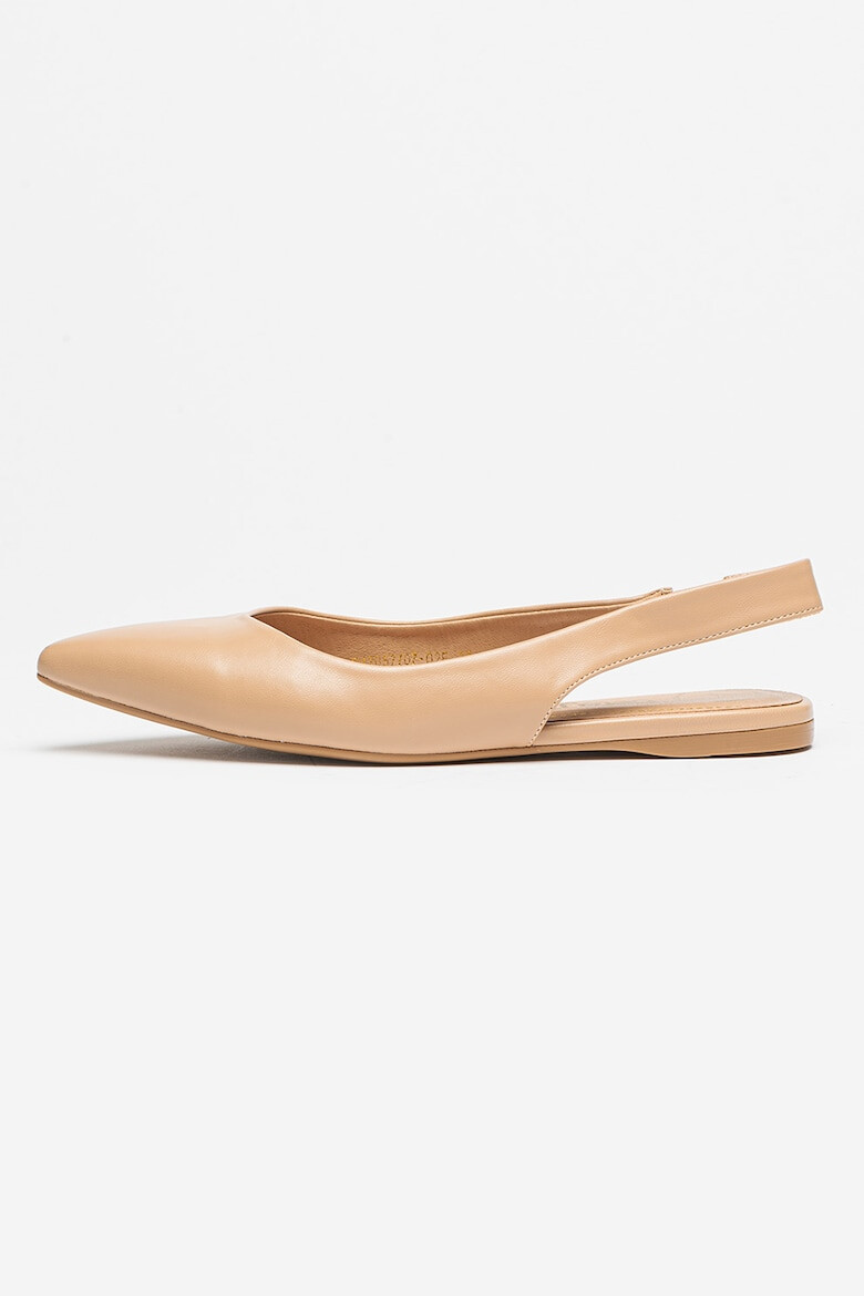 BETSY Balerini slingback de piele ecologica - Pled.ro