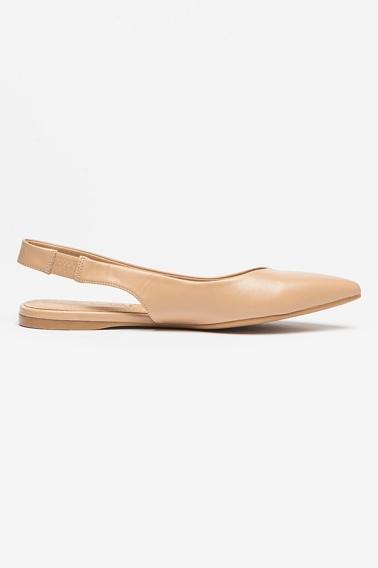 BETSY Balerini slingback de piele ecologica - Pled.ro