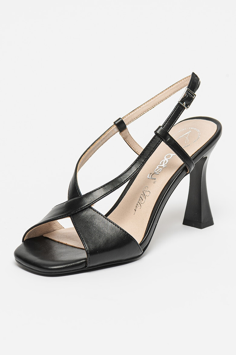 BETSY Sandale slingback de piele ecologica - Pled.ro