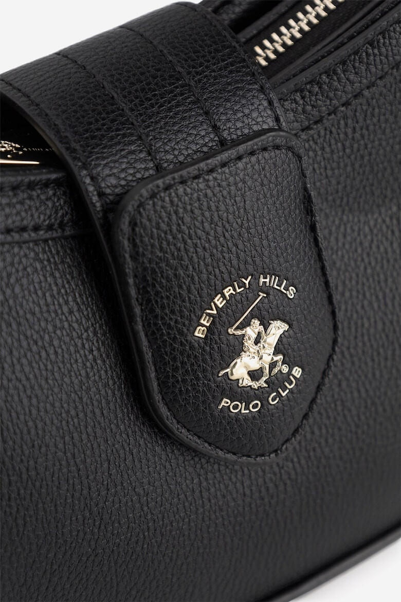 Beverly Hills Polo Club Geanta din piele ecologica cu maner si accesoriu cu esarfa - Pled.ro