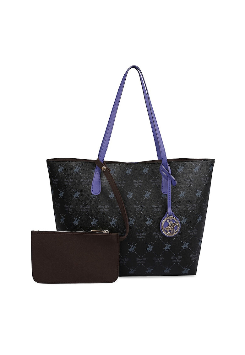 Beverly Hills Polo Club Geanta shopper de piele ecologica cu etui detasabil - Pled.ro