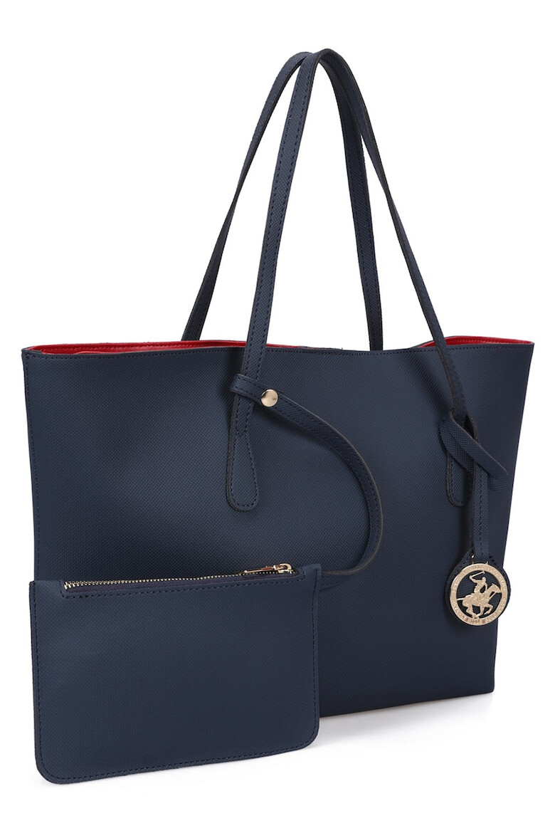 Beverly Hills Polo Club Geanta tote cu portofel cu fermoar - Pled.ro