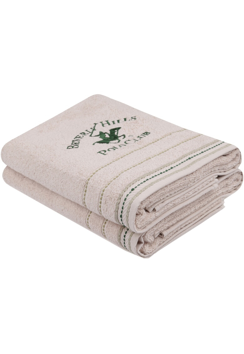 Beverly Hills Polo Club Set 2 prosoape 100% bumbac 480 gr/m² 70 x 140 cm2 - Pled.ro