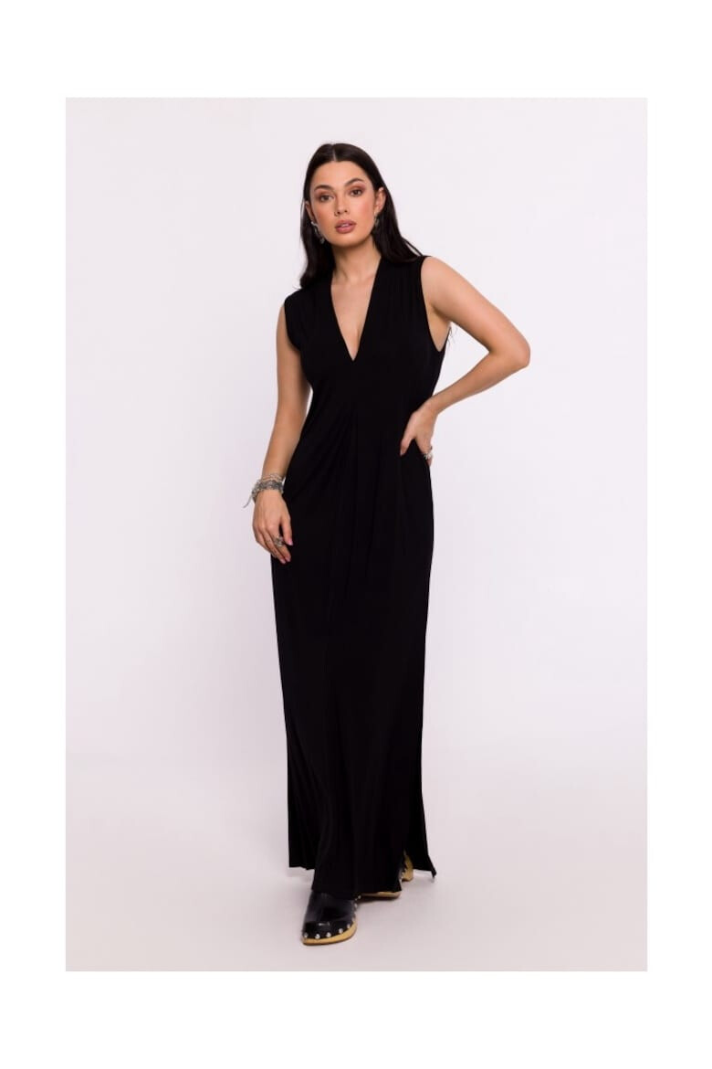 BeWear Rochie maxi dama Xukmir B284 neagra - Pled.ro