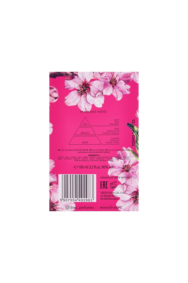 Bi-es Apa de parfum pentru femei Blossom Avenue 100 ml - Pled.ro