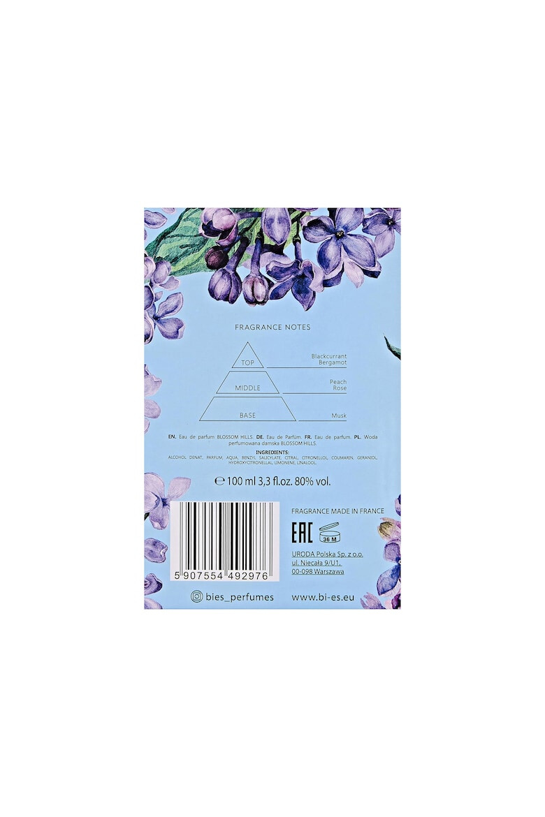 Bi-es Apa de parfum pentru femei Blossom Hills 100 ml - Pled.ro