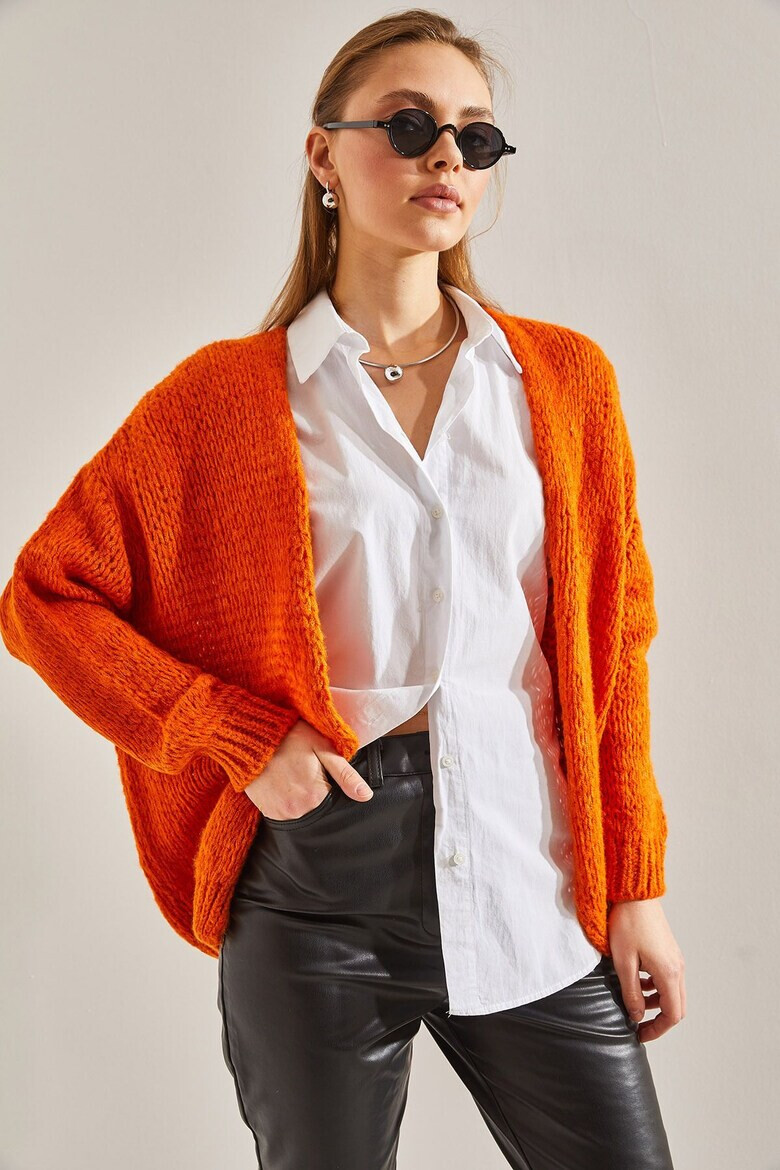 Bianco Lucci Cardigan fara inchidere - Pled.ro