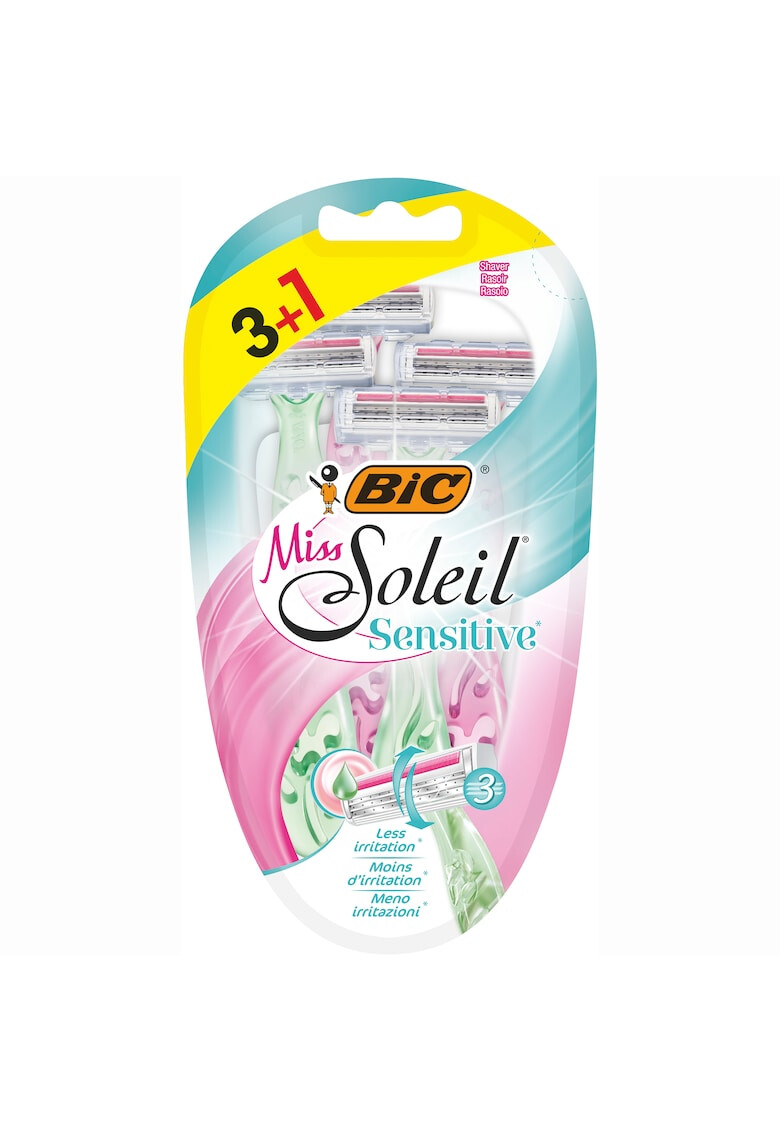 Bic Aparat de ras Miss Soleil Sensitive Femei 4 buc - Pled.ro