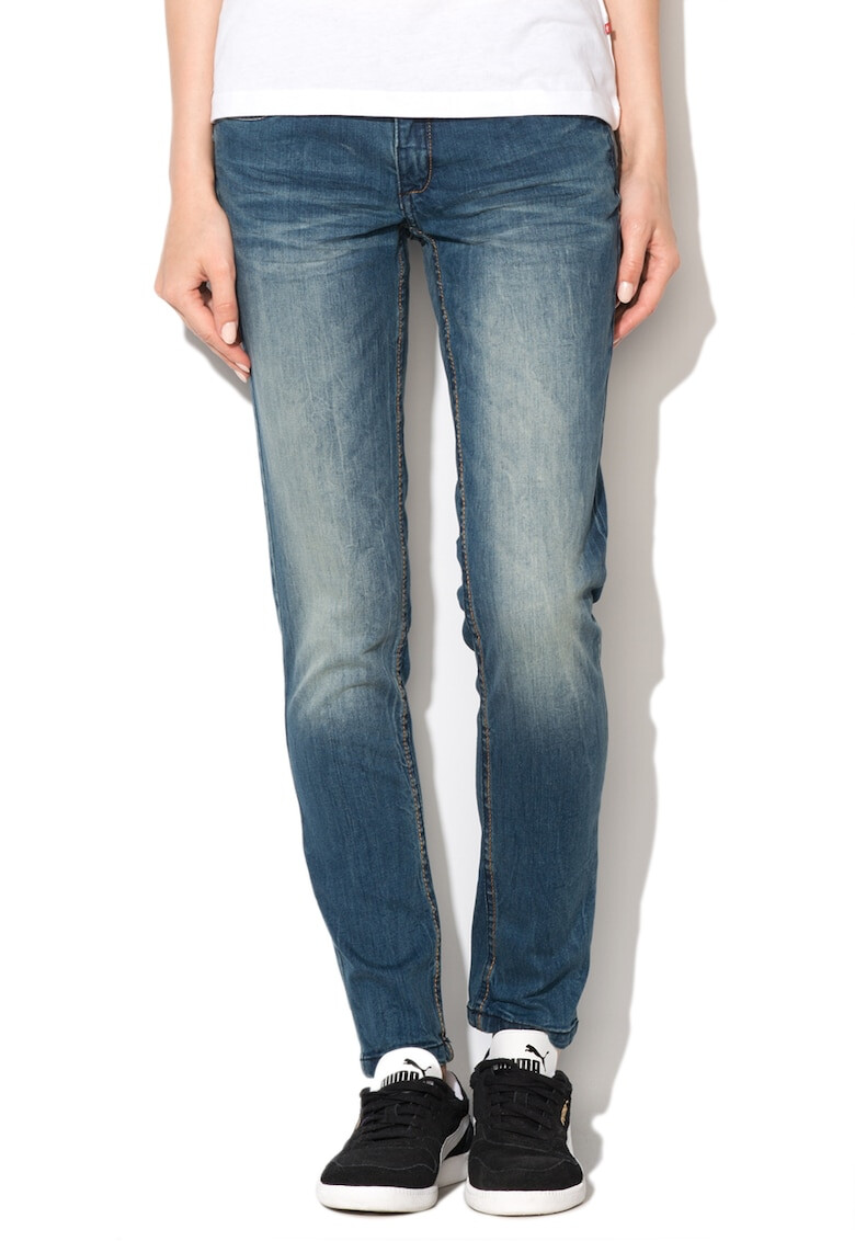 Big Star Blugi skinny cu aspect decolorat Samira - Pled.ro