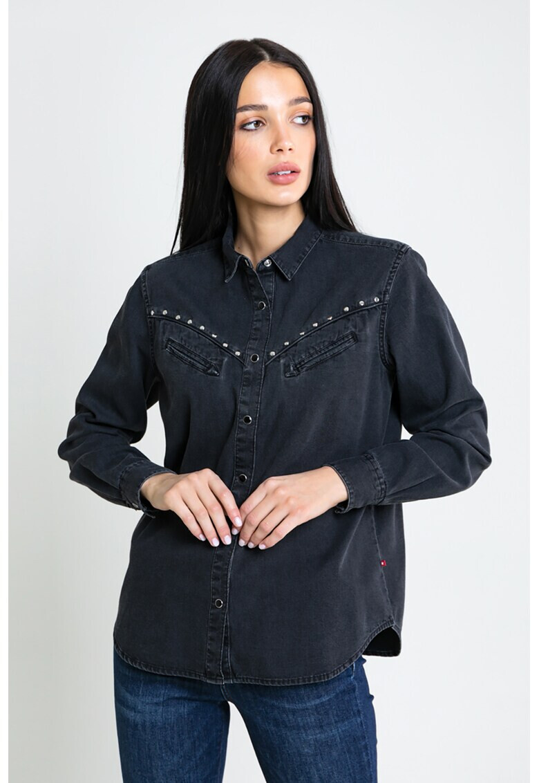 Big Star Camasa din chambray Westina - Pled.ro