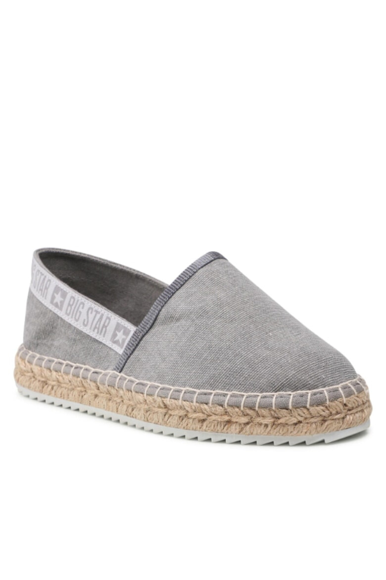 Big Star Espadrile dama Textil Gri - Pled.ro