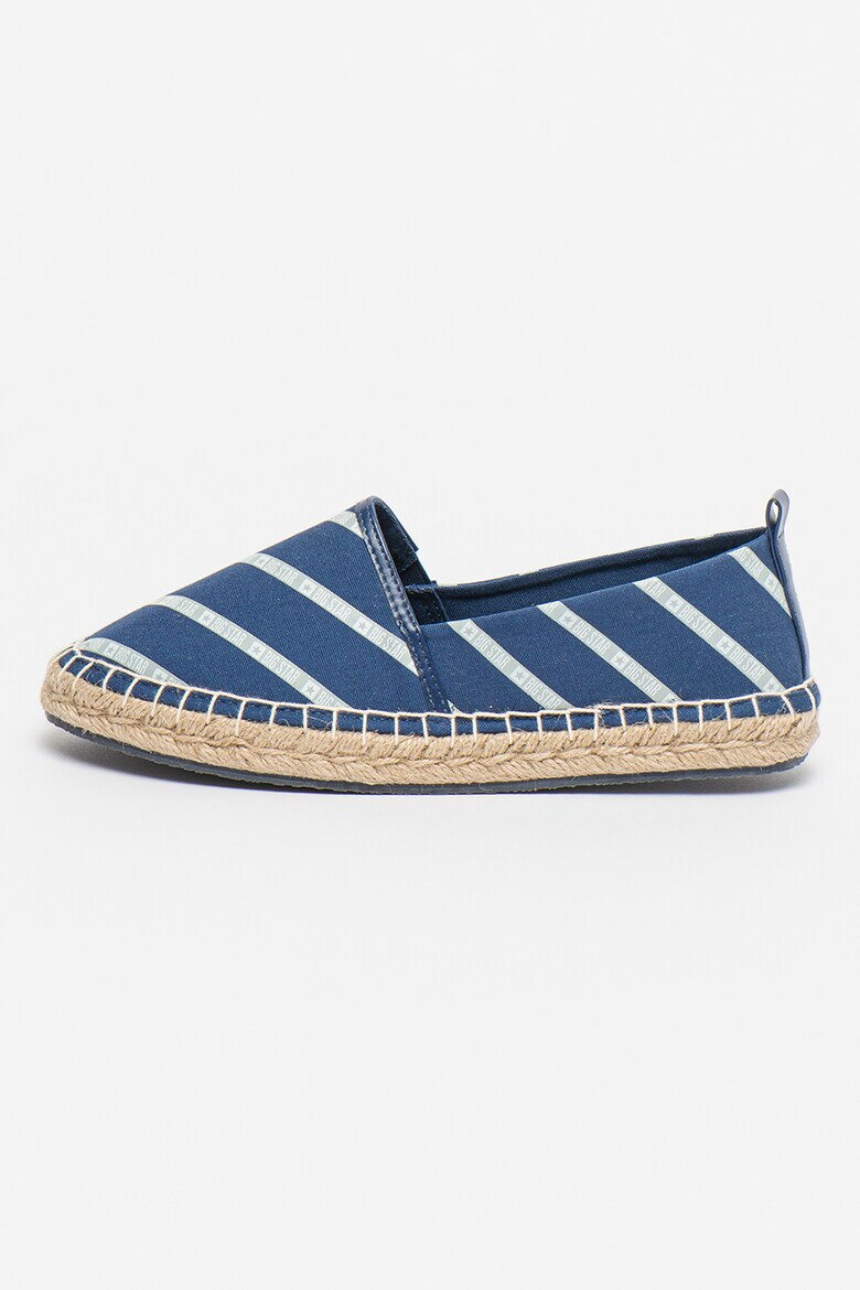 Big Star Espadrile din material textil cu benzi cu logo - Pled.ro