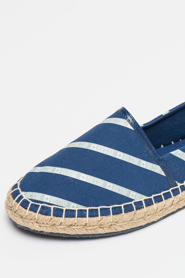 Big Star Espadrile din material textil cu benzi cu logo - Pled.ro