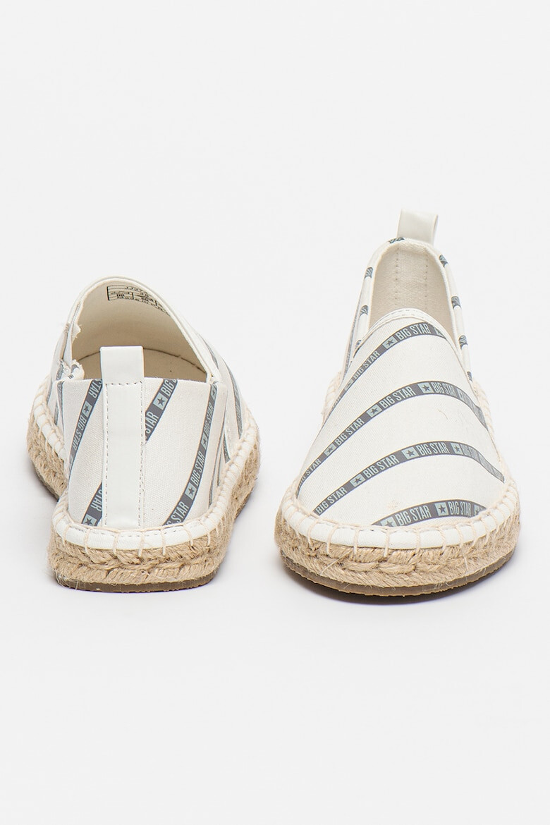 Big Star Espadrile din material textil cu benzi cu logo - Pled.ro