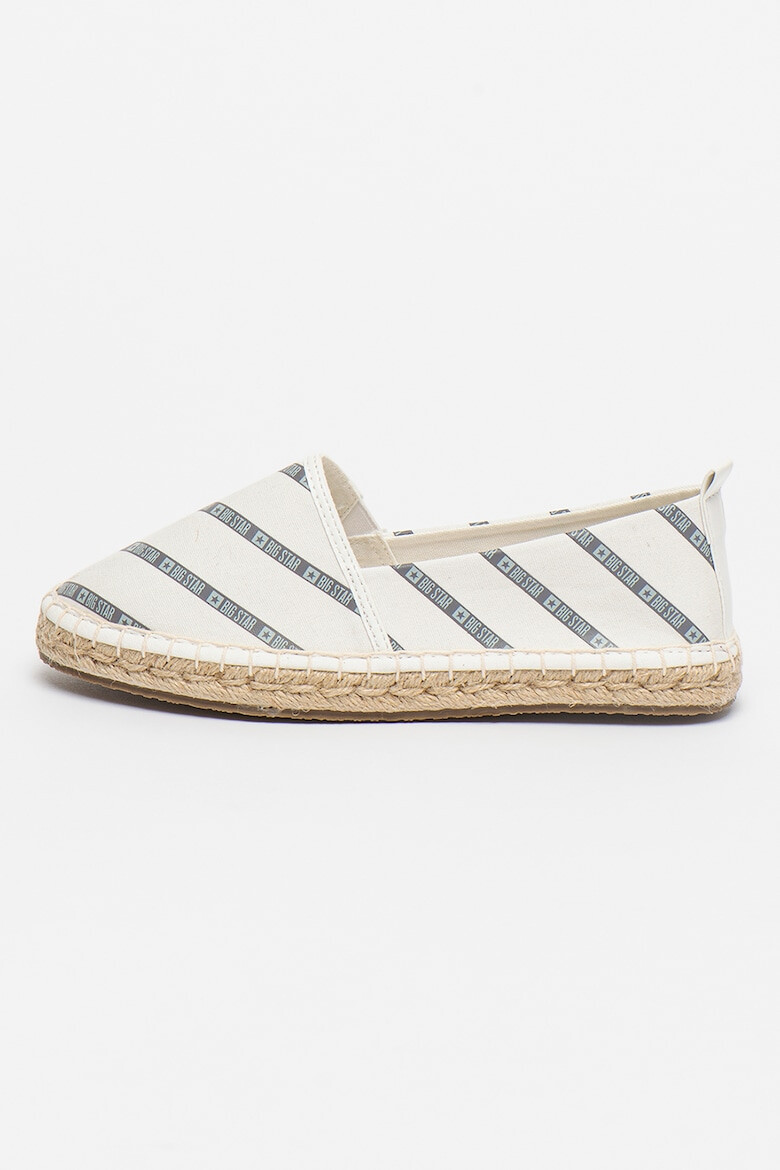 Big Star Espadrile din material textil cu benzi cu logo - Pled.ro