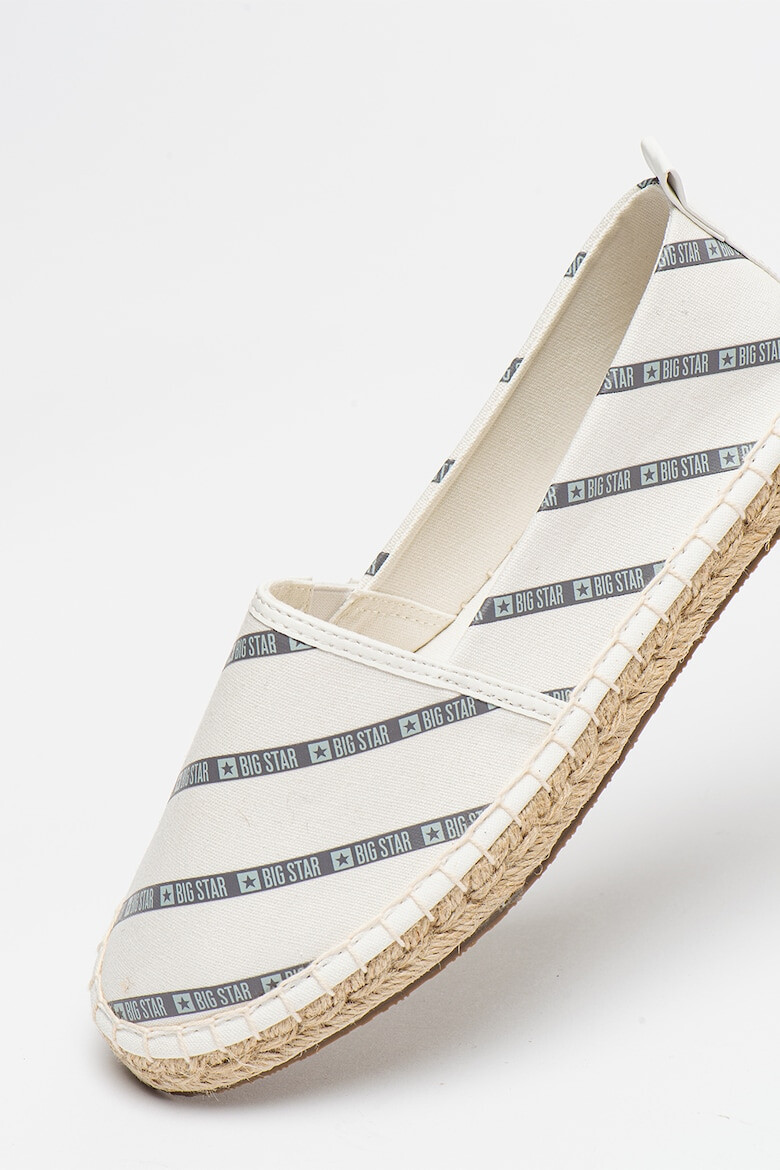 Big Star Espadrile din material textil cu benzi cu logo - Pled.ro