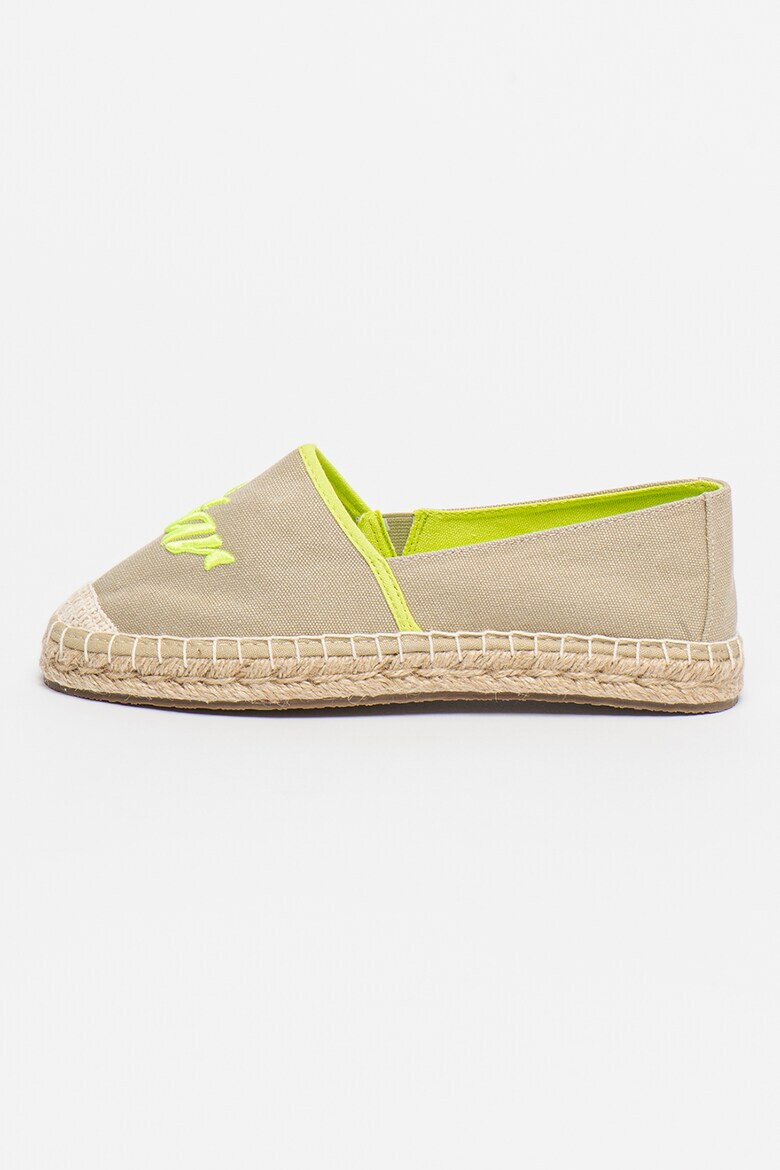 Big Star Espadrile din material textil cu logo brodat - Pled.ro