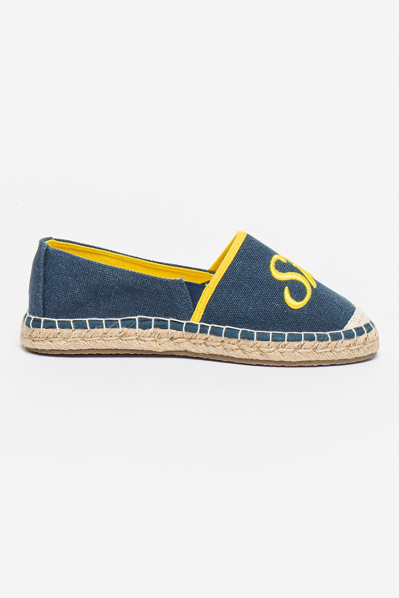 Big Star Espadrile din material textil cu logo brodat - Pled.ro