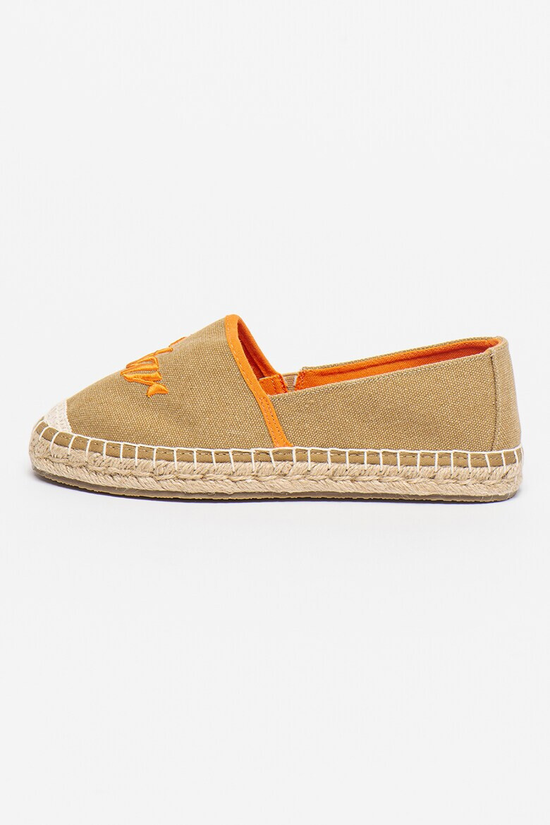 Big Star Espadrile din material textil cu logo brodat - Pled.ro