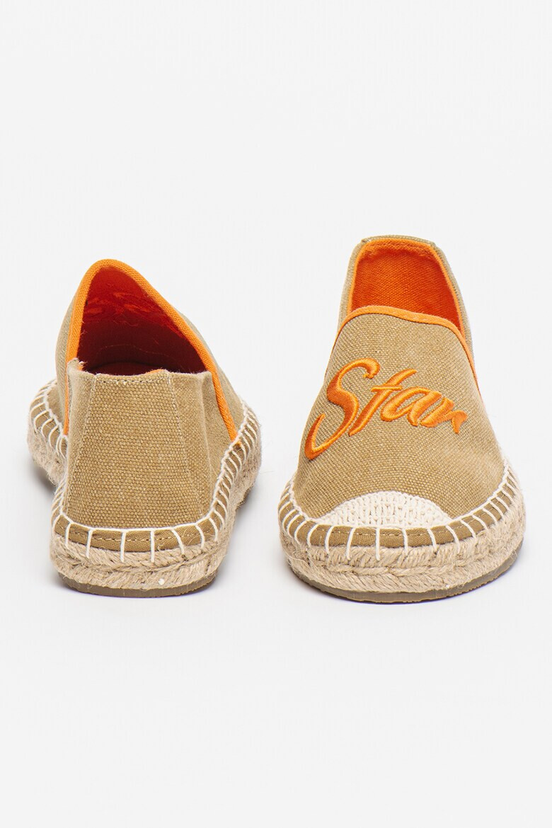 Big Star Espadrile din material textil cu logo brodat - Pled.ro