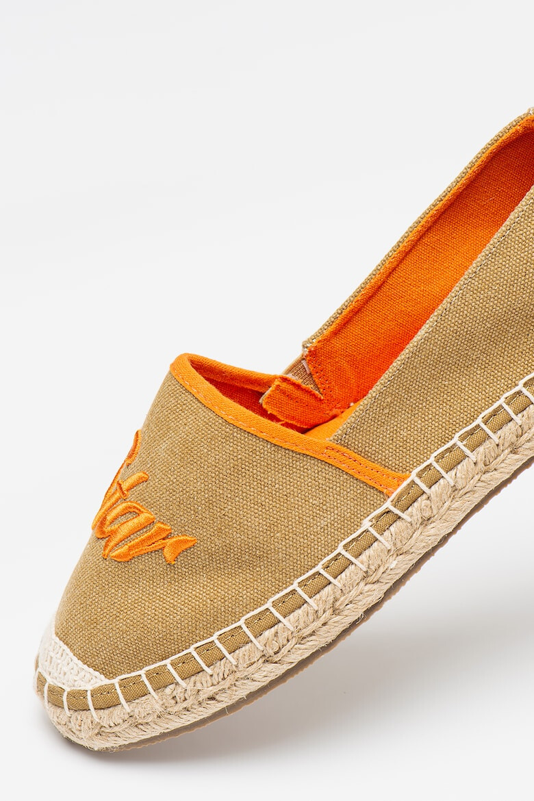 Big Star Espadrile din material textil cu logo brodat - Pled.ro