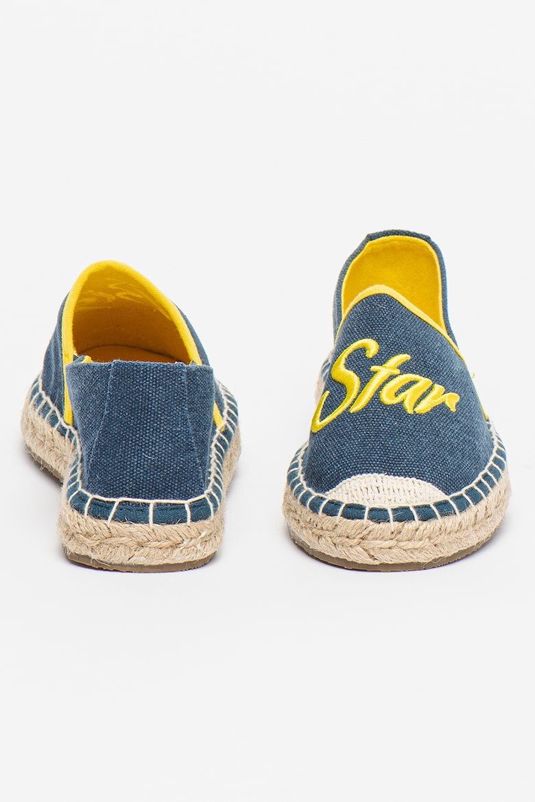 Big Star Espadrile din material textil cu logo brodat - Pled.ro