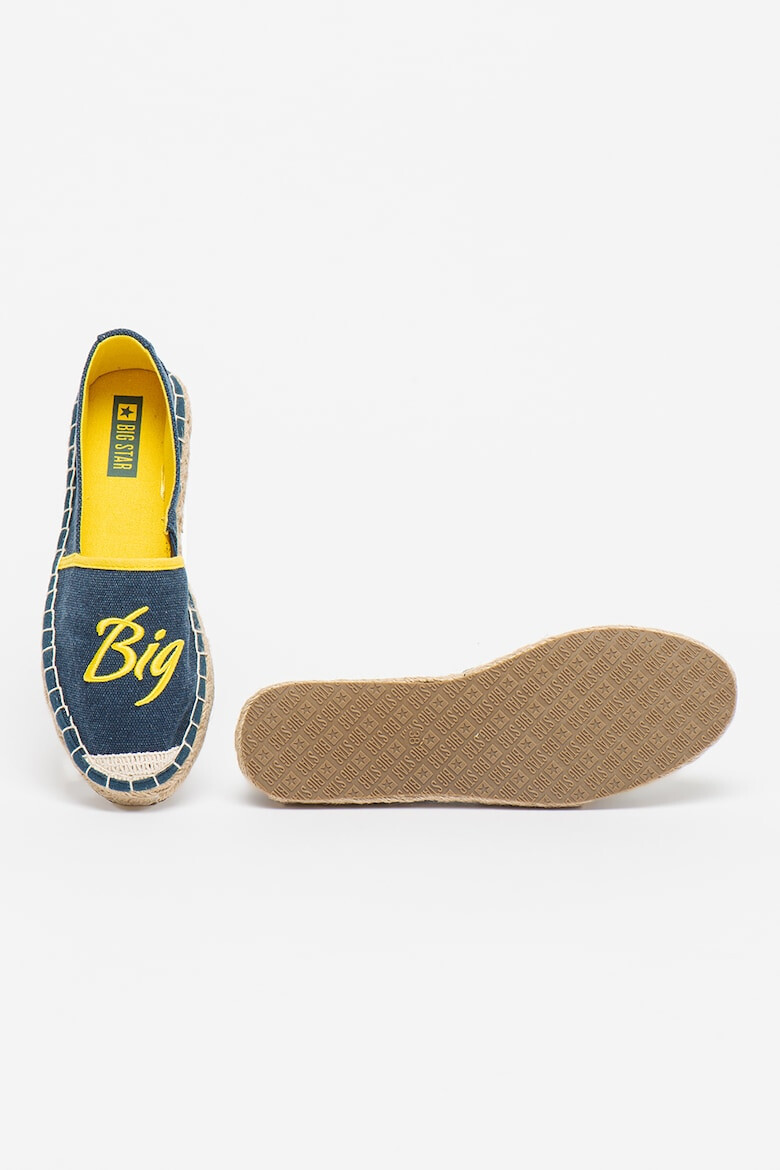 Big Star Espadrile din material textil cu logo brodat - Pled.ro