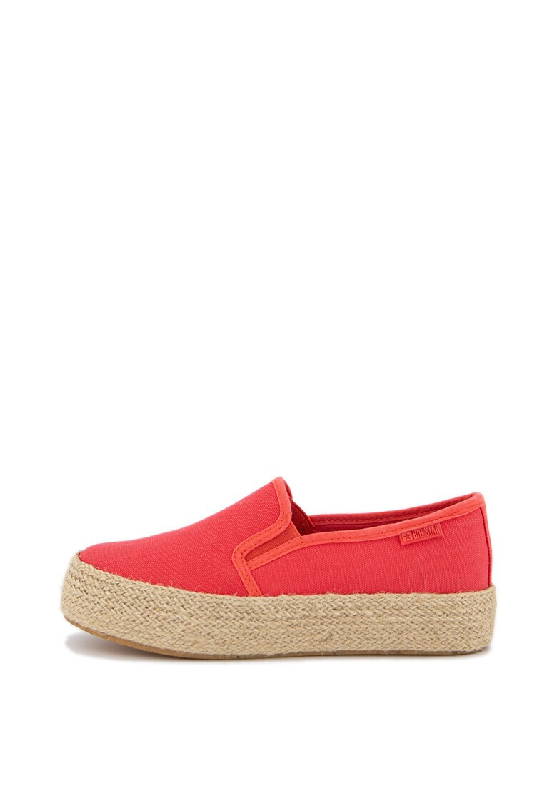 Big Star Espadrile slip-on cu talpa flatform - Pled.ro