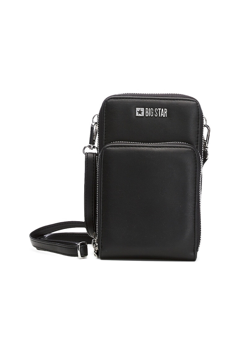 Big Star Geanta crossbody din piele ecologica cu aplicatie logo metalica - Pled.ro