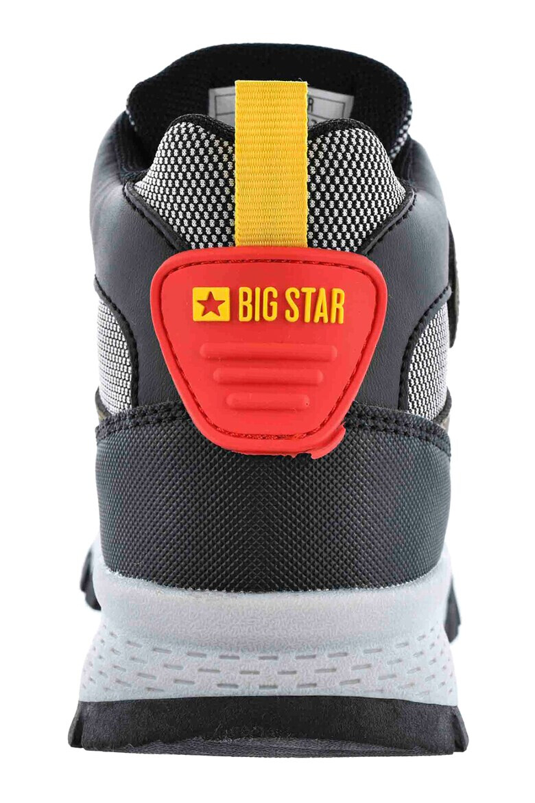 Big Star Ghete cu inchidere velcro si insertii din material textil - Pled.ro