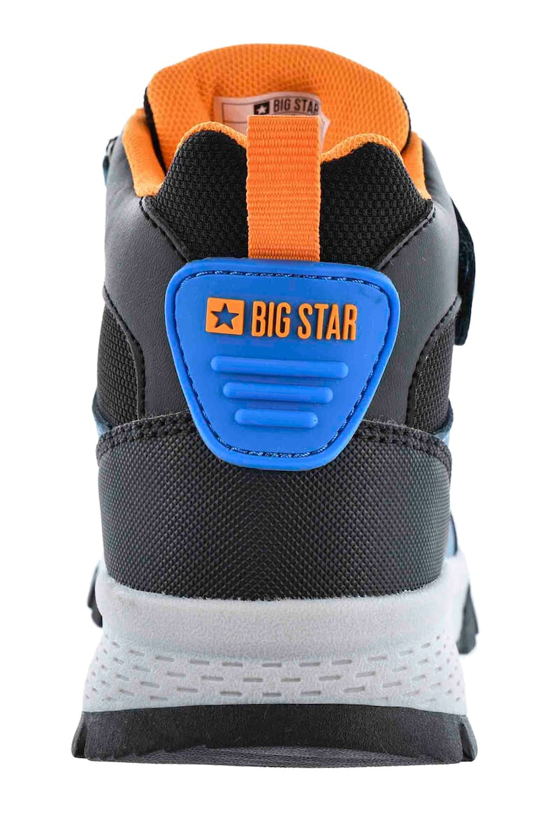 Big Star Ghete cu inchidere velcro si insertii din material textil - Pled.ro