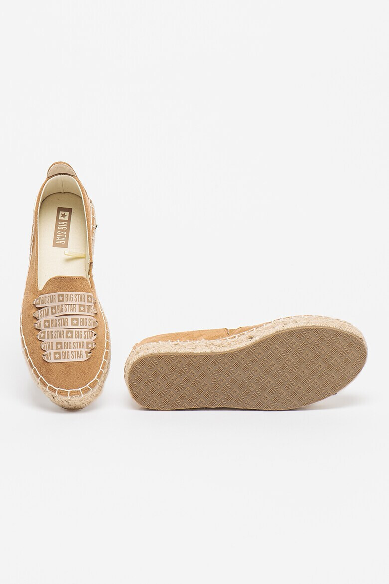 Big Star Mocasini tip espadrile cu sireturi decorative - Pled.ro