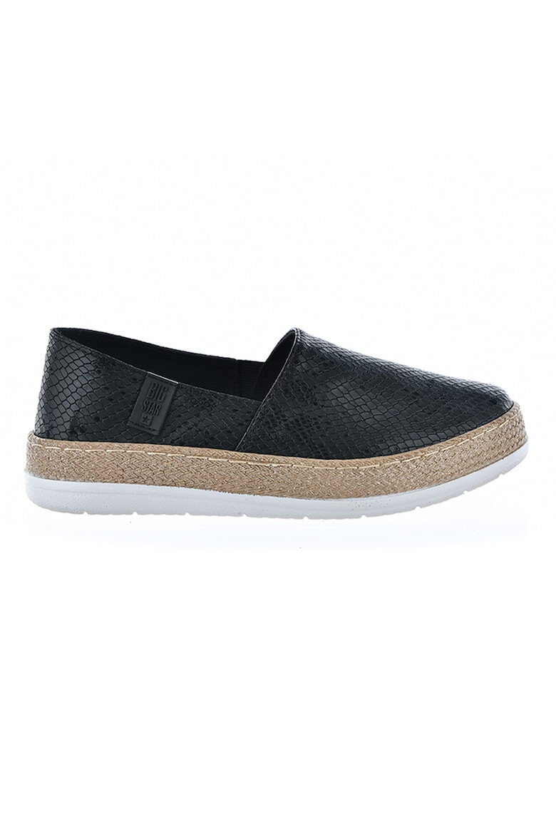 Big Star Pantofi loafer de piele ecologica cu model piele de reptila - Pled.ro