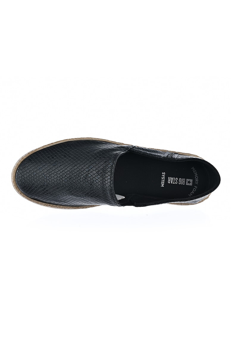 Big Star Pantofi loafer de piele ecologica cu model piele de reptila - Pled.ro