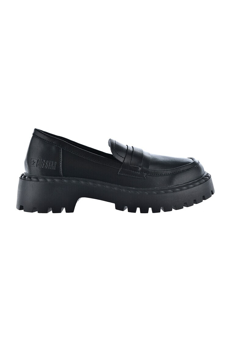 Big Star Pantofi loafer din piele cu aspect masiv - Pled.ro