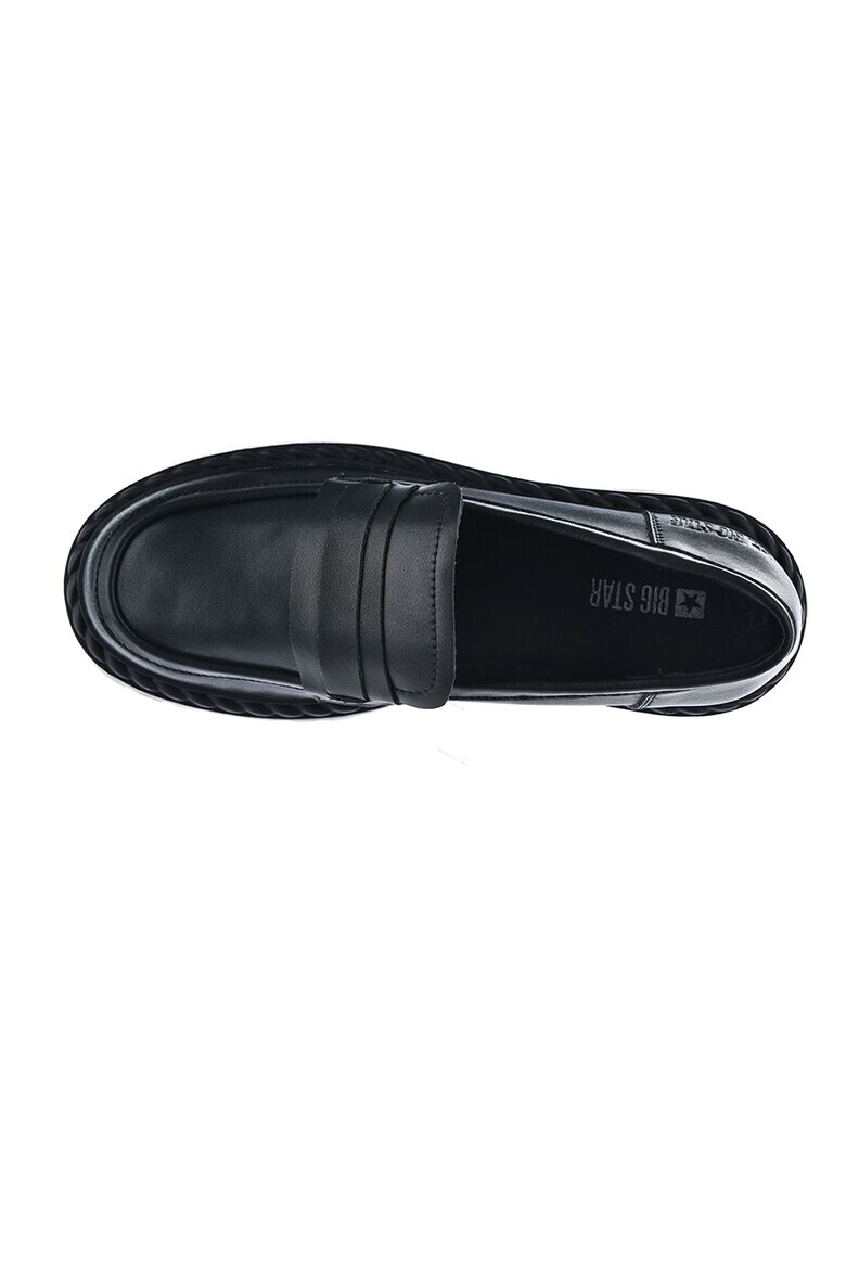 Big Star Pantofi loafer din piele cu aspect masiv - Pled.ro