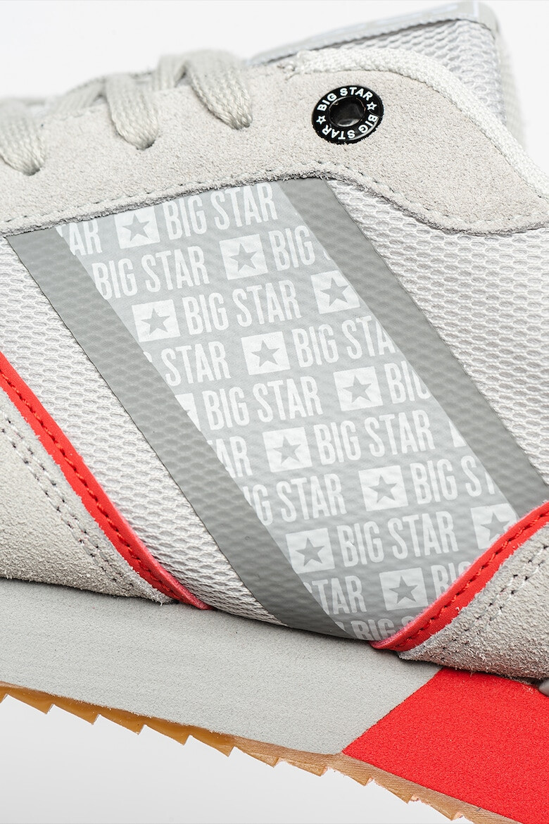 Big Star Pantofi sport cu insertii de piele intoarsa - Pled.ro