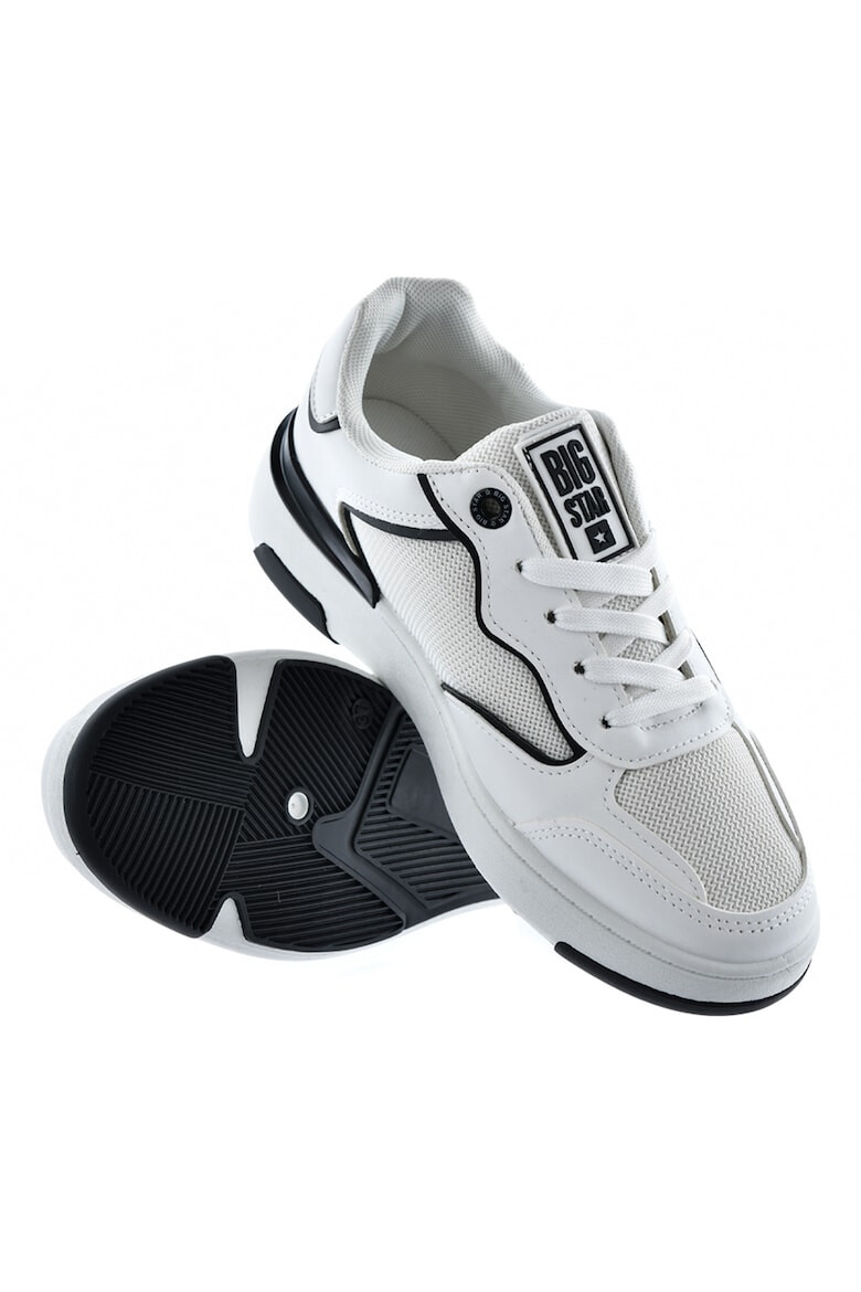 Big Star Pantofi sport de piele ecologica si plasa - Pled.ro