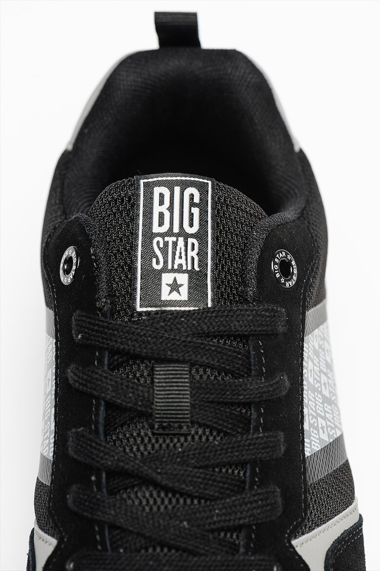 Big Star Pantofi sport de plasa cu insertii de piele intoarsa - Pled.ro