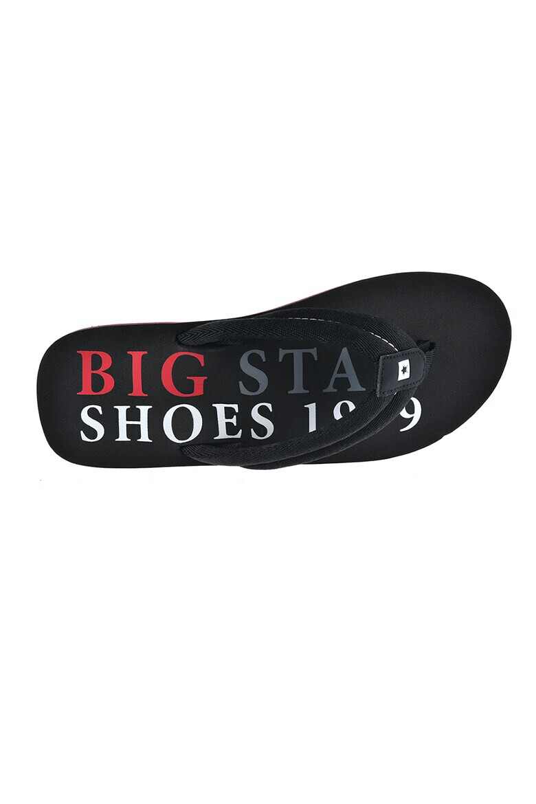 Big Star Papuci flip-flop cu bareta din material textil - Pled.ro