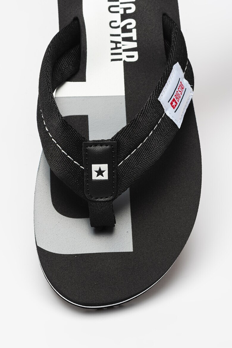 Big Star Papuci flip-flop cu brant cu model colorblock - Pled.ro