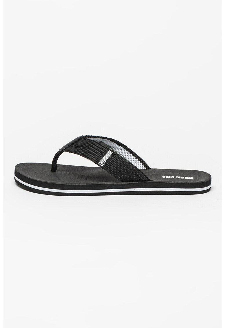 Big Star Papuci flip-flop cu detalii logo - Pled.ro