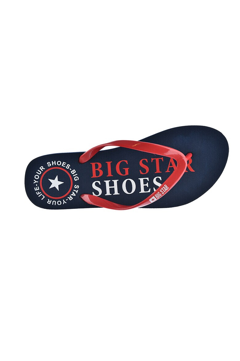 Big Star Papuci flip-flop cu detaliu logo - Pled.ro