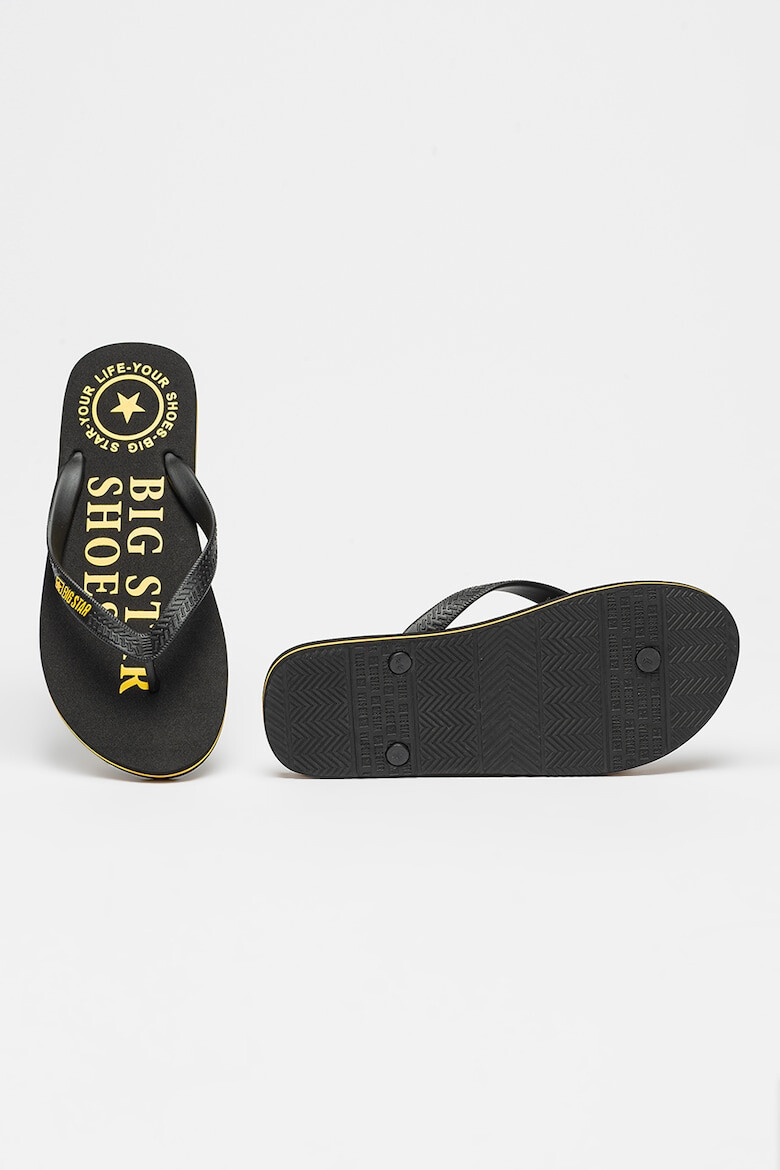 Big Star Papuci flip-flop cu logo - Pled.ro