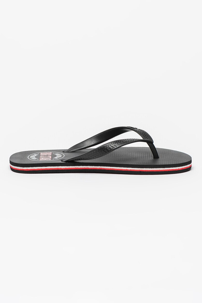 Big Star Papuci flip-flop texturati cu detaliu logo - Pled.ro