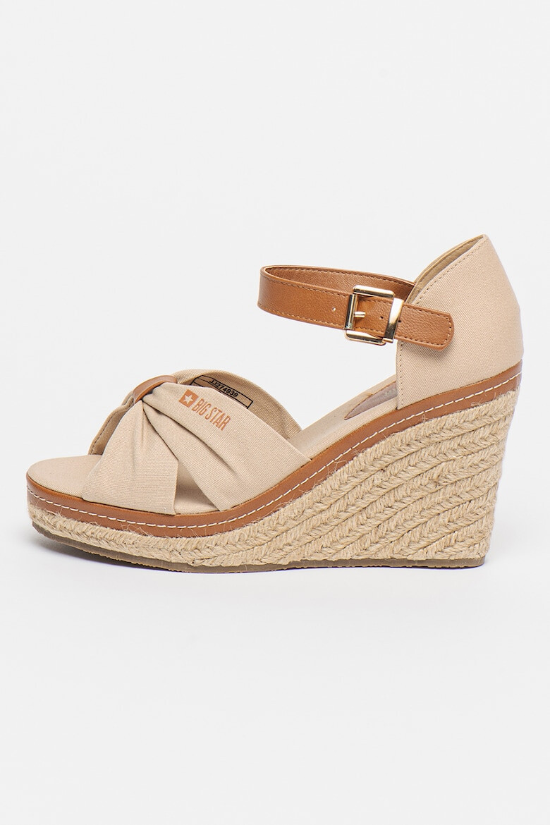 Big Star Sandale tip espadrile wedge - Pled.ro