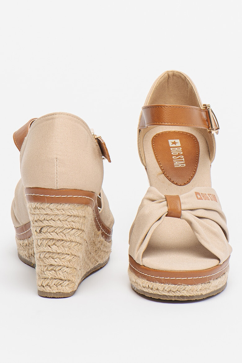 Big Star Sandale tip espadrile wedge - Pled.ro