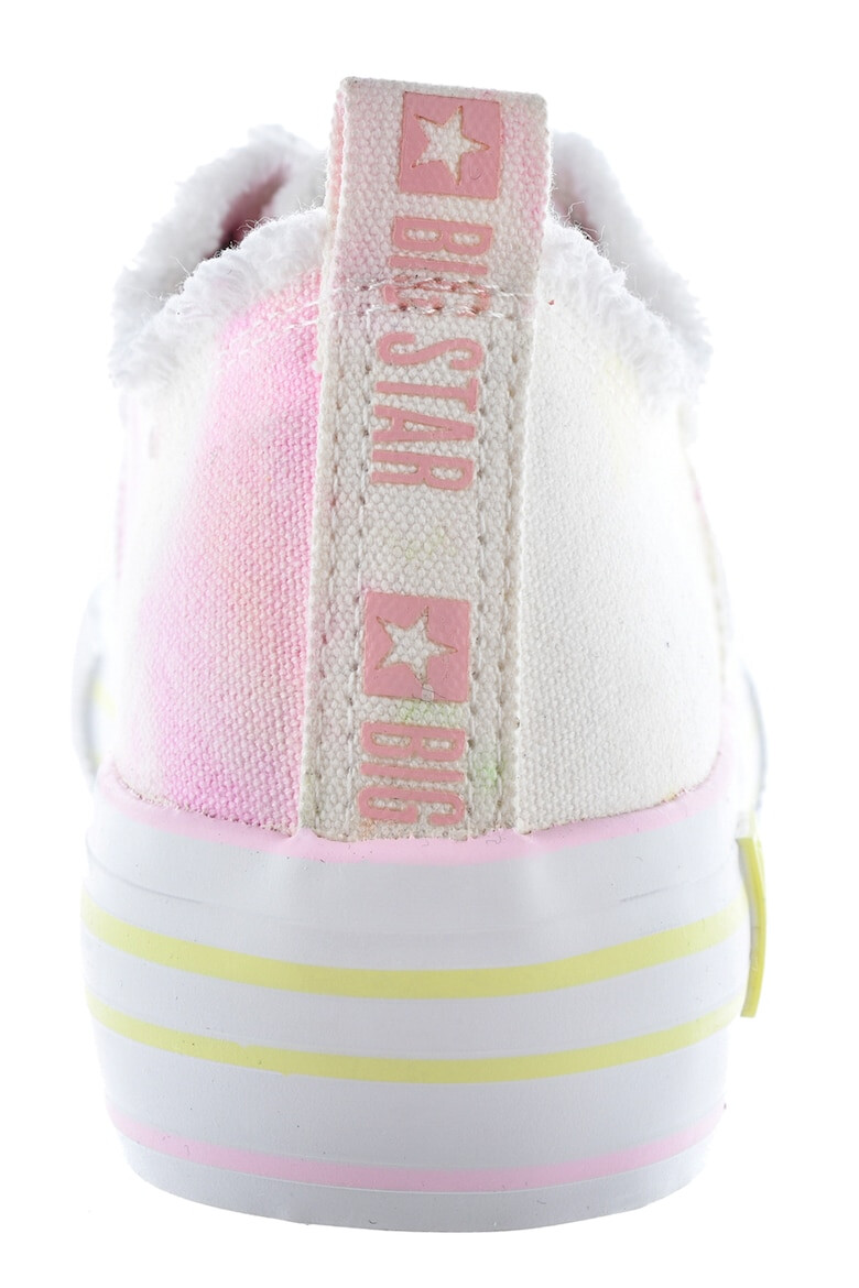 Big Star Tenisi flatform de panza cu model tie-dye - Pled.ro