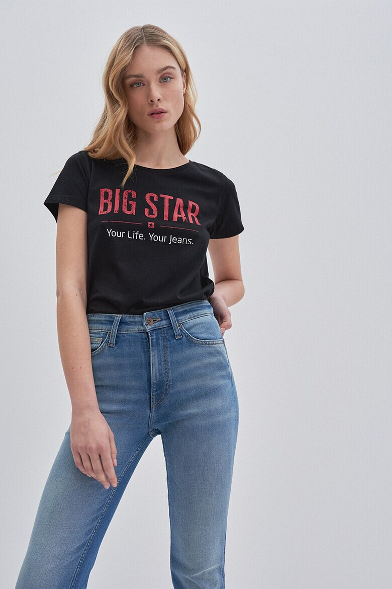 Big Star Tricou de bumbac cu logo - Pled.ro