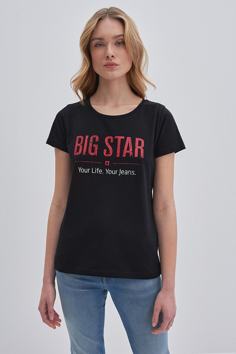 Big Star Tricou de bumbac cu logo - Pled.ro